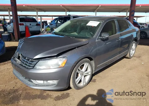 2014 Volkswagen Passat 2.0L Tdi Sel Premium from USA, damaged, VIN 1VWCN7A3XEC004642